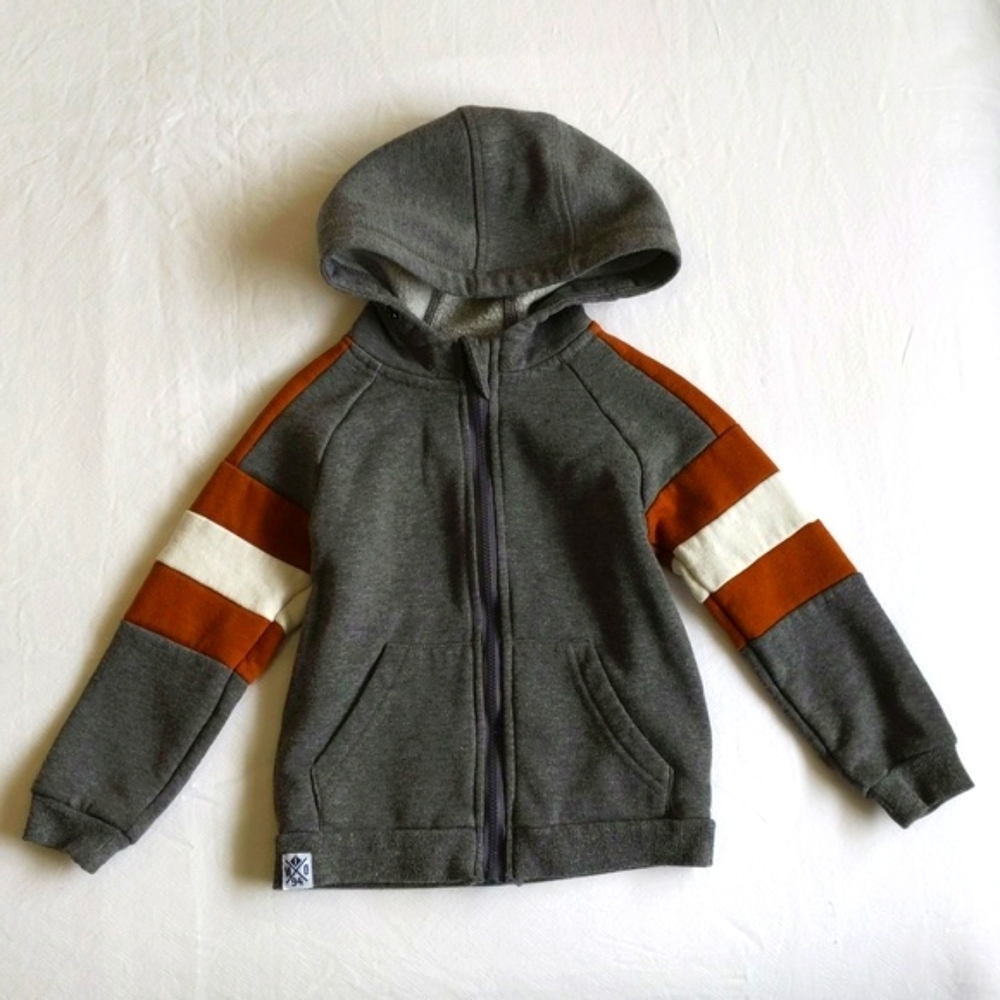mid comfy zip-up hoodie sweatshirt 24 months baby boy